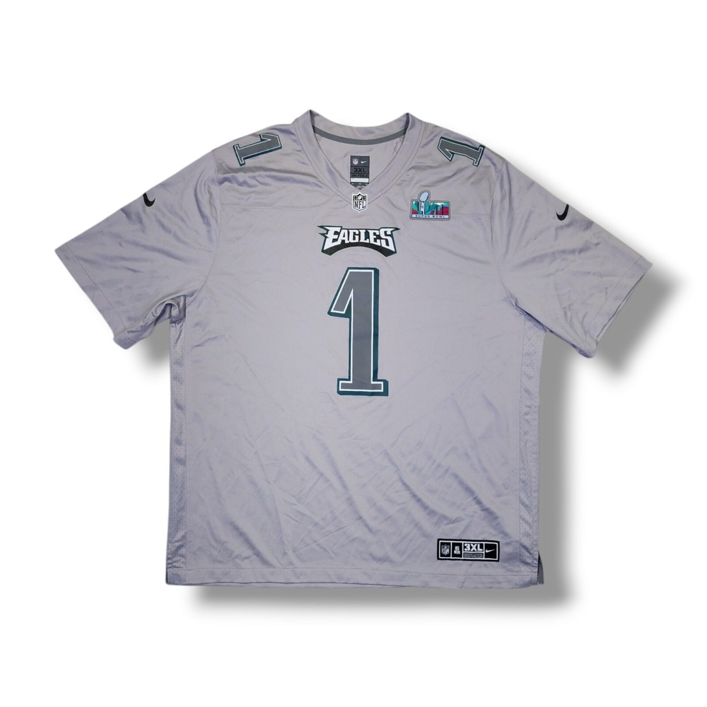 New Nike Philadelphia Eagles Jalen Hurts Super Bowl LVII Football Jersey Sz 3XL